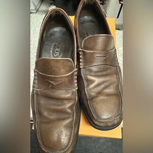 Brown Tod’s Men’s Loafers Size 8 US
